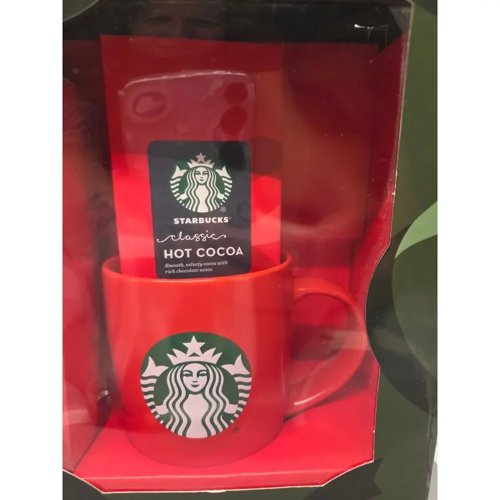 Starbucks Holiday Blend and Classic Hot Cocoa gift set